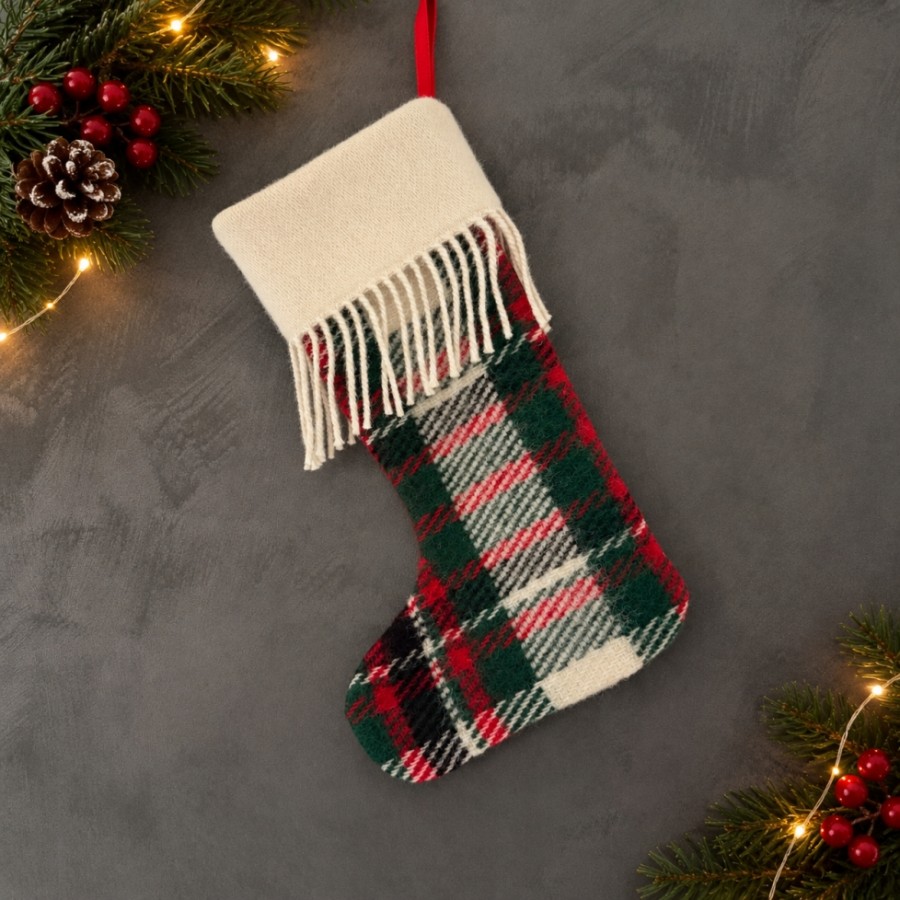 Kalėdinė dovanų kojinė TARTAN Kalėdinė dovanų kojinė TARTAN