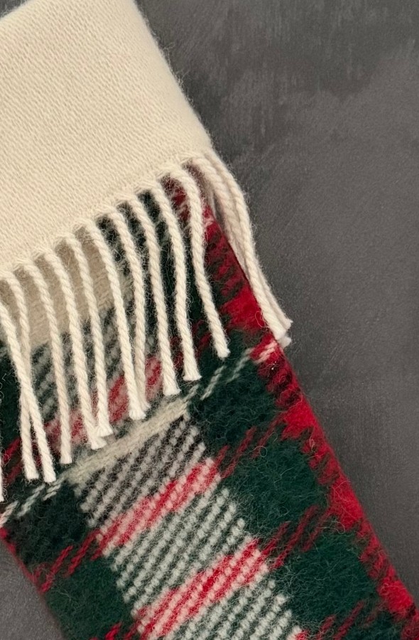 Kalėdinė dovanų kojinė TARTAN Kalėdinė dovanų kojinė TARTAN