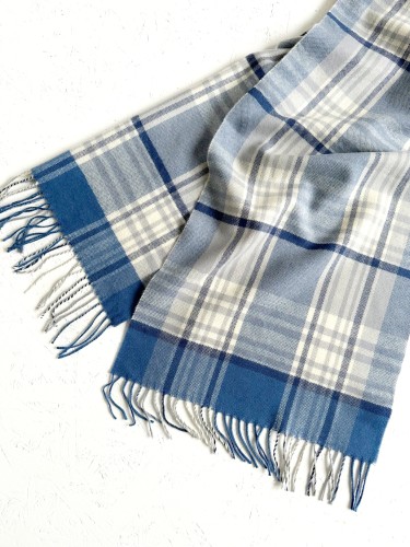 Merino vilnos šalikas BLUE JAY