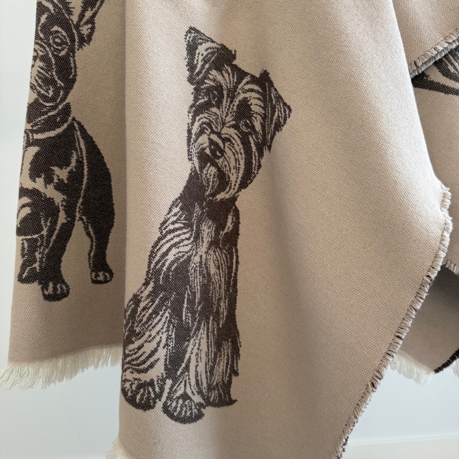 Medvilninis pledas CUTE DOGS