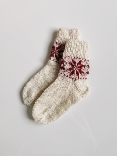 Vilnonės kojinės 16 cm "Snaigė"